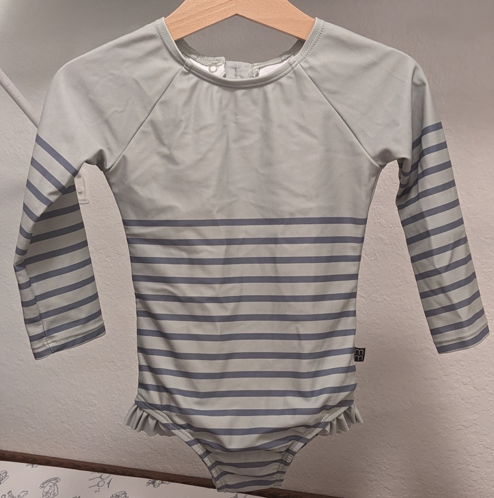 Striped Long Sleeve Bodysuit
